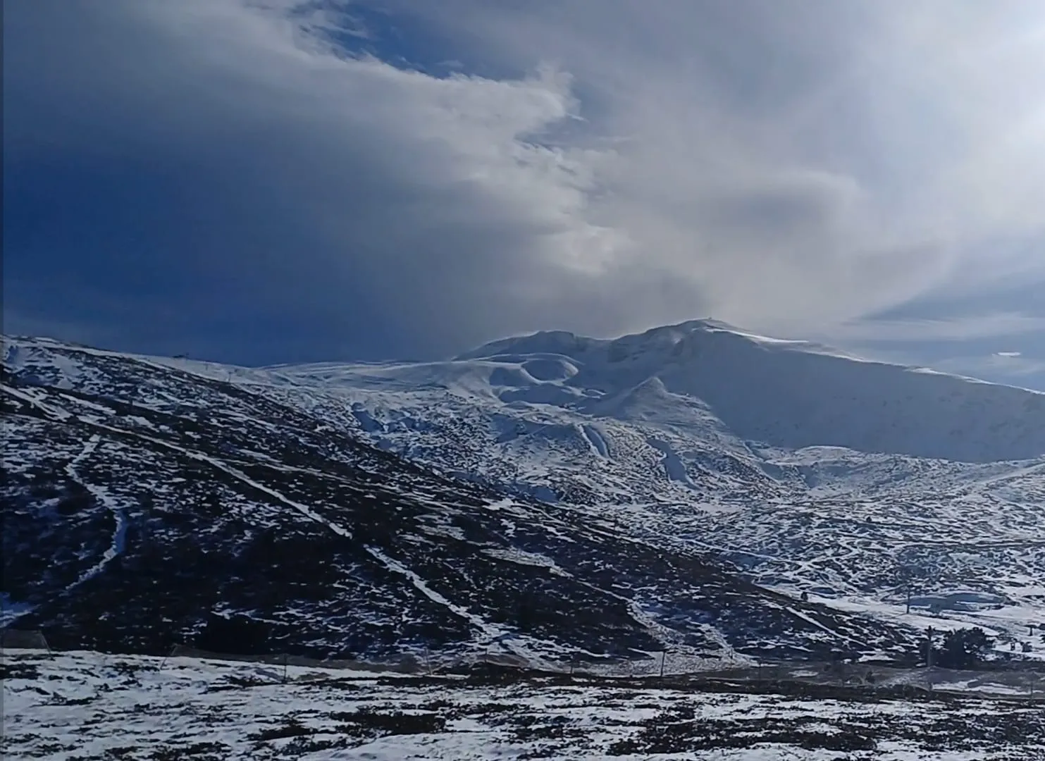 Photo of a mountain